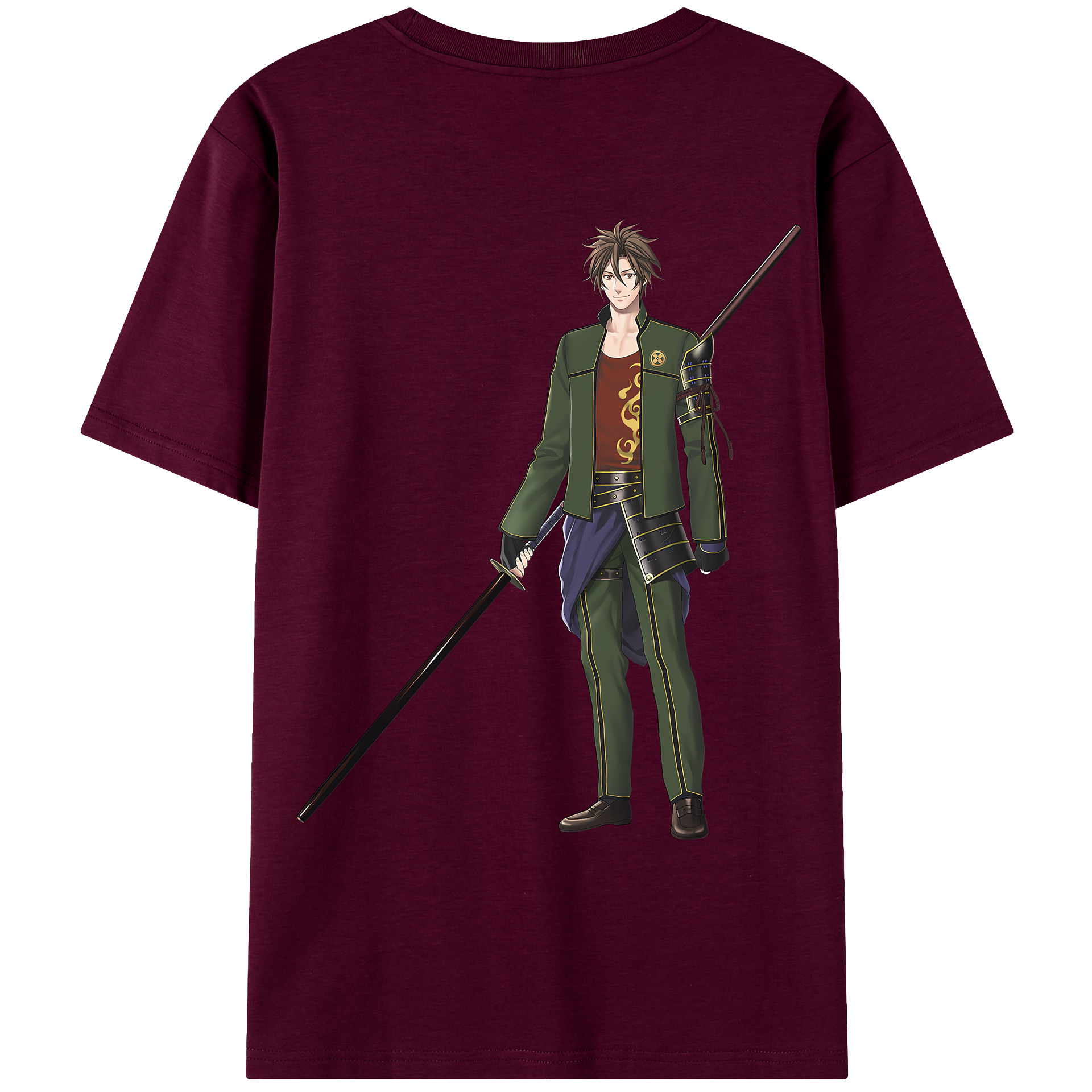 （画像用） 刀剣乱舞 Touken Ranbu レディース半袖Tシャツ(バックプリント)